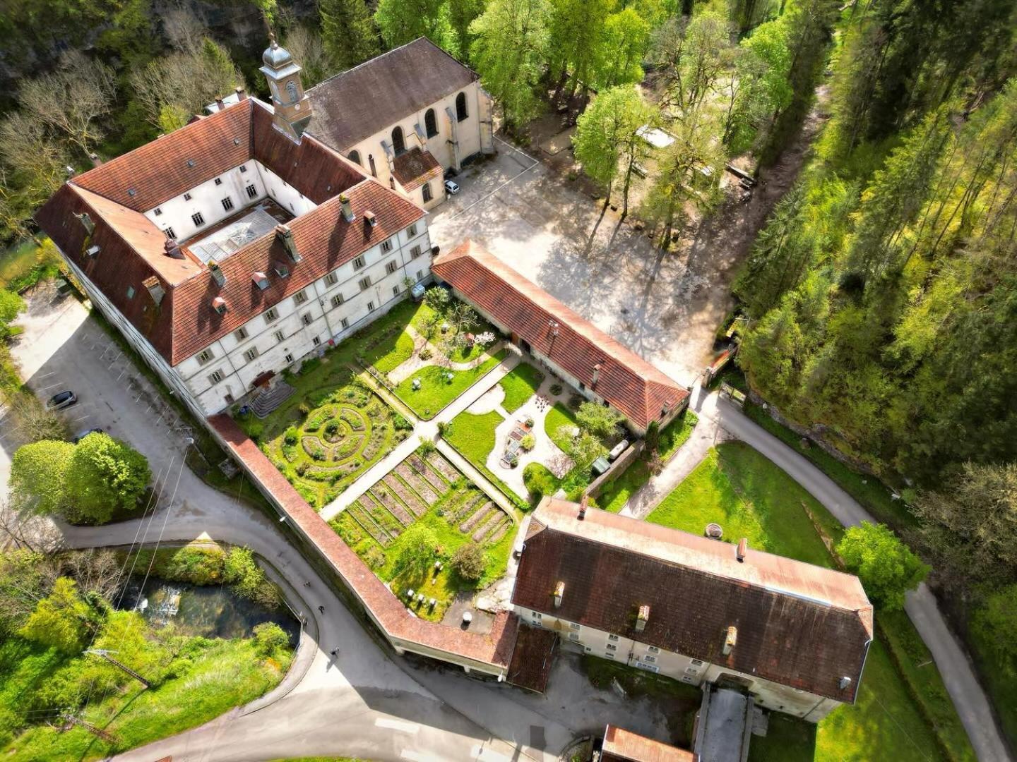 Hotel Monastere Du Val De Consolation Exterior foto